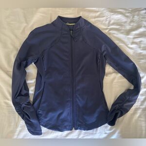 New Balance Yoga Full-Zip Jacket – Small (Navy Blue)